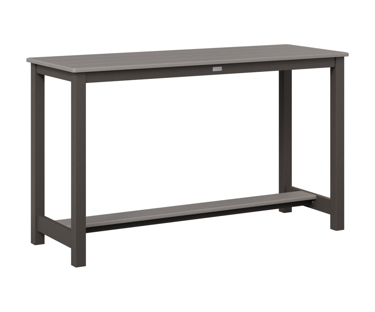 Balcony Table Aluminum Base Counter Height