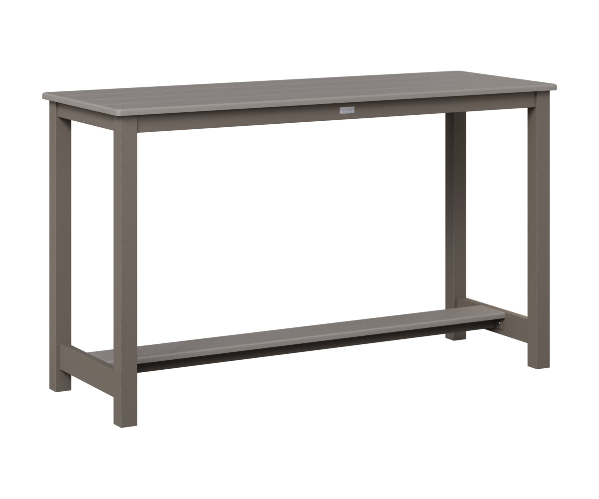 Balcony Table Aluminum Base Counter Height