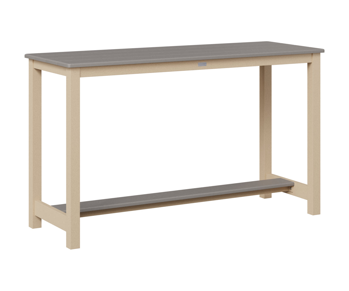 Balcony Table Aluminum Base Counter Height