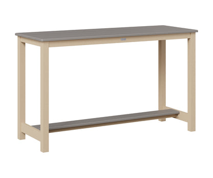 Balcony Table Aluminum Base Counter Height