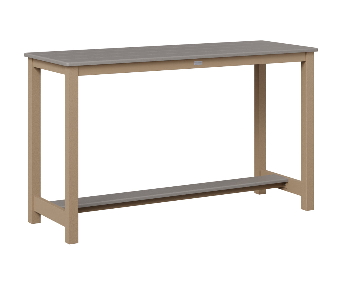 Balcony Table Aluminum Base Counter Height