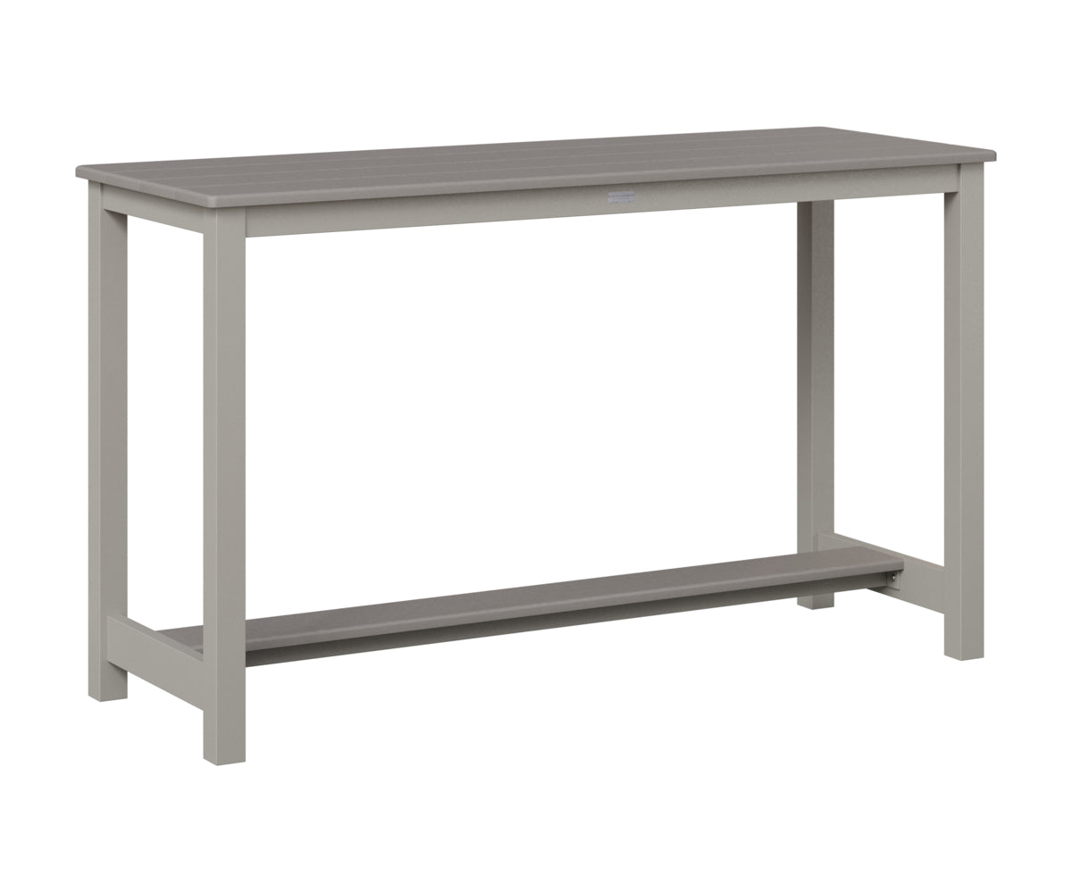 Balcony Table Aluminum Base Counter Height