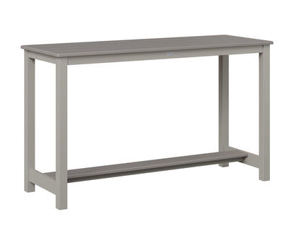 Balcony Table Aluminum Base Counter Height