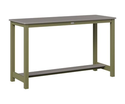 Balcony Table Aluminum Base Counter Height