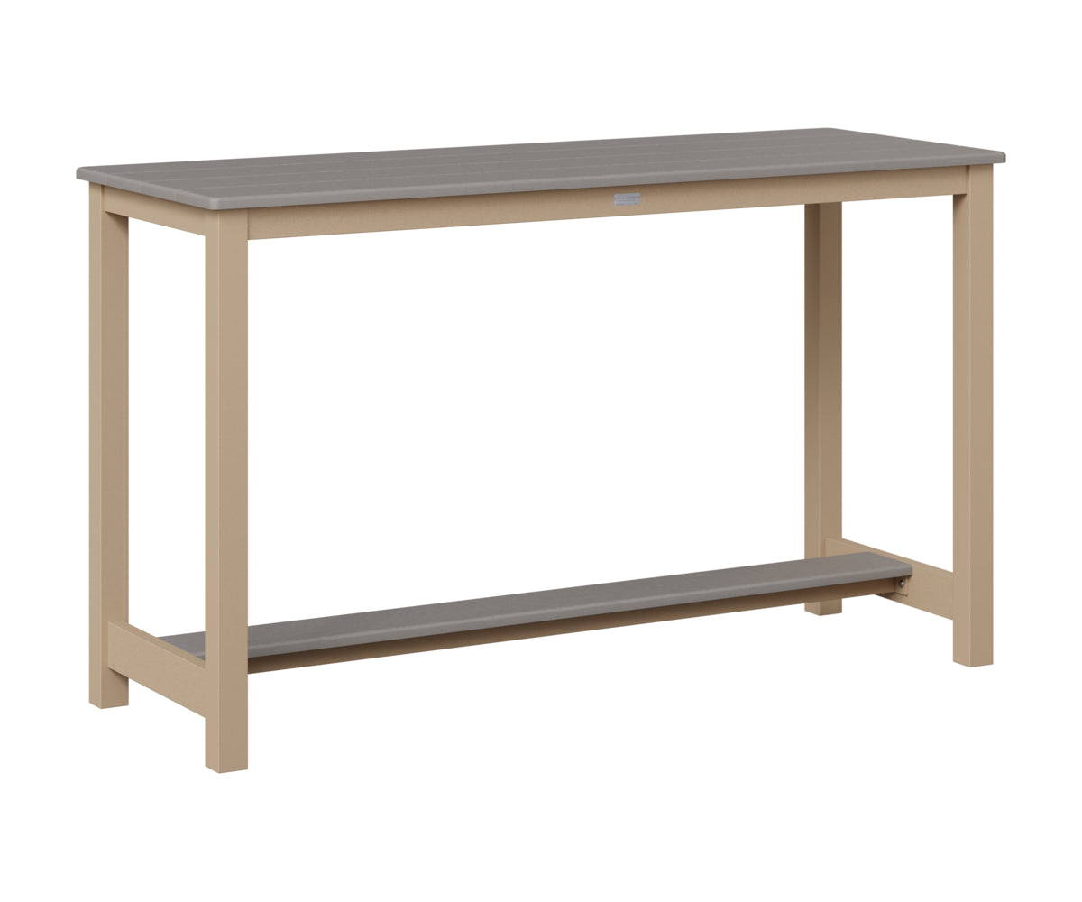 Balcony Table Aluminum Base Counter Height