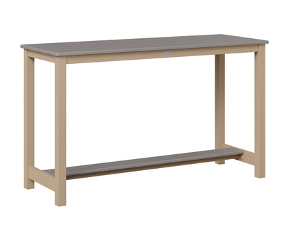 Balcony Table Aluminum Base Counter Height