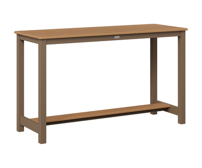 Balcony Table Aluminum Base Counter Height