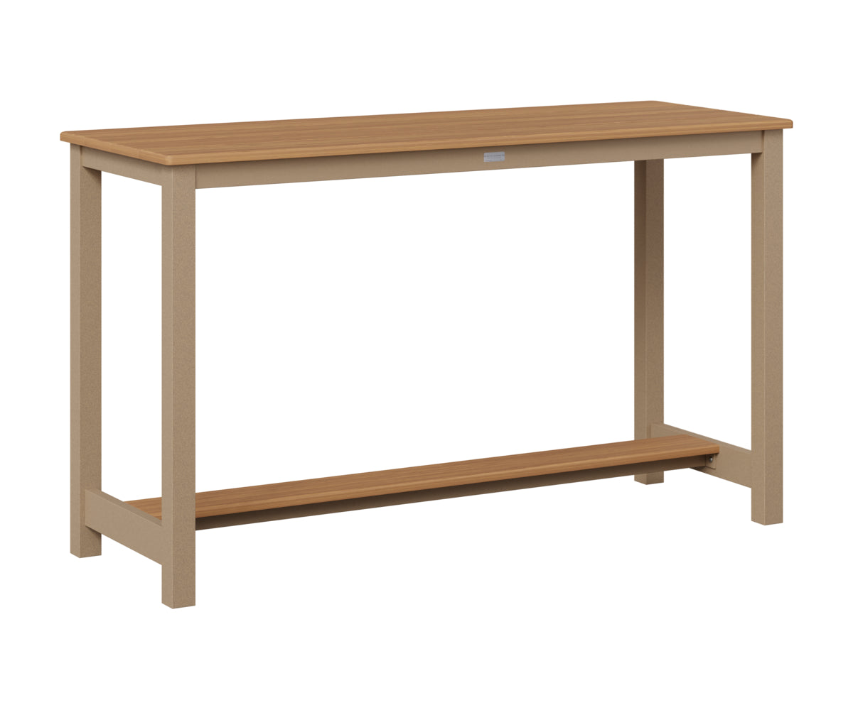 Balcony Table Aluminum Base Counter Height