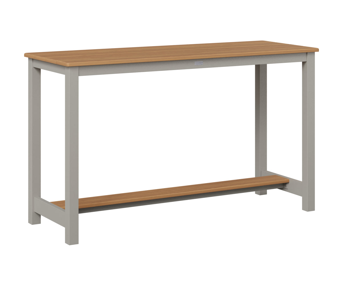 Balcony Table Aluminum Base Counter Height
