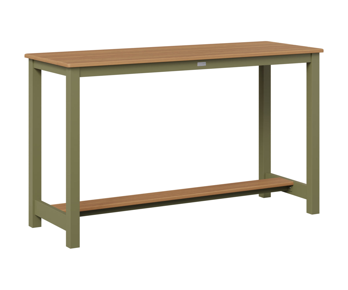 Balcony Table Aluminum Base Counter Height