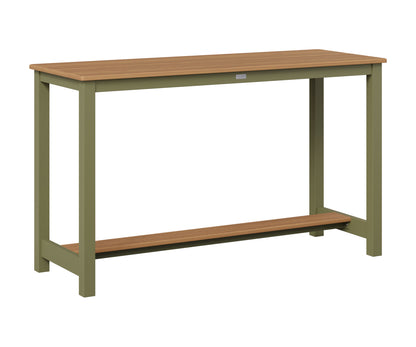 Balcony Table Aluminum Base Counter Height