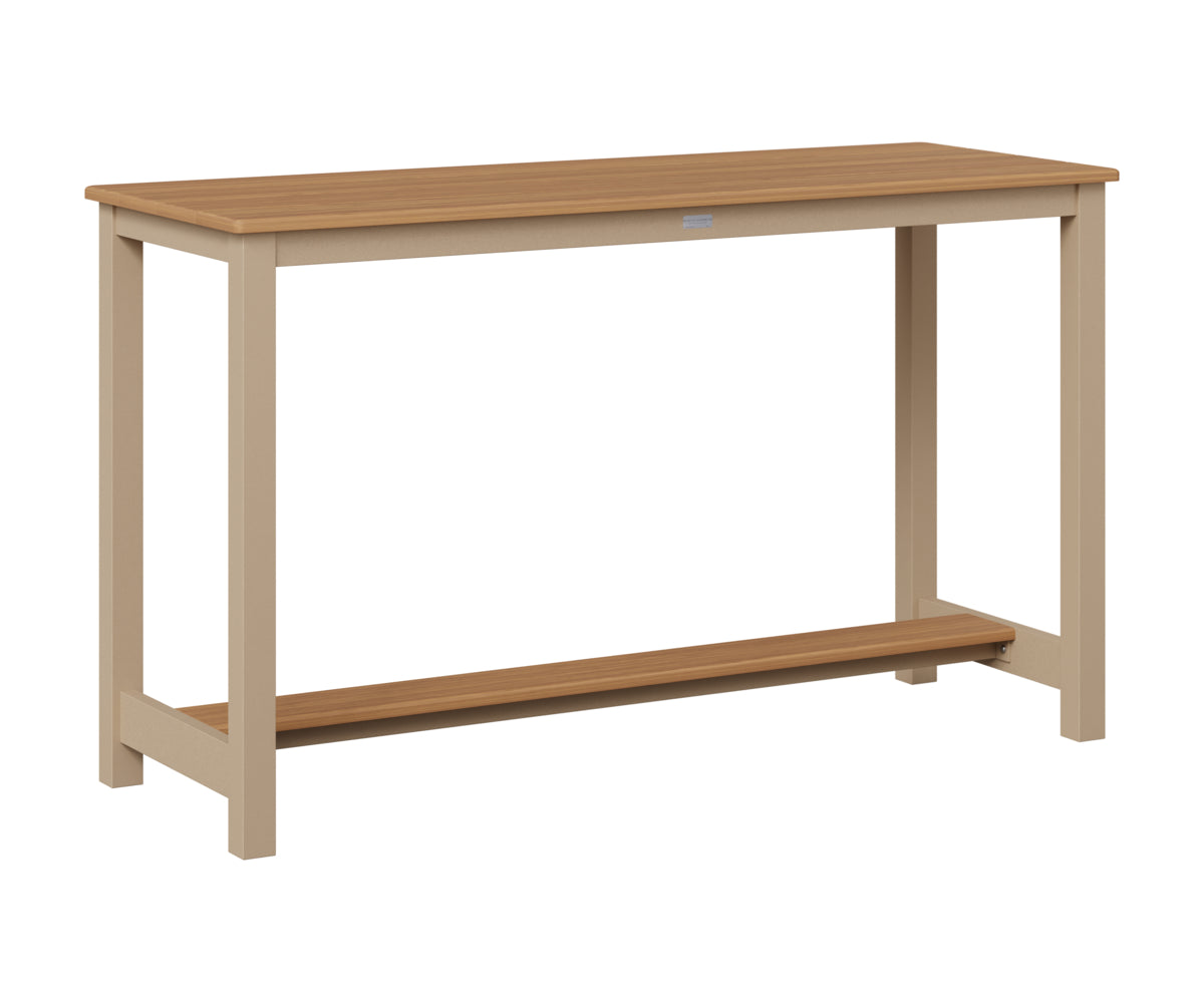 Balcony Table Aluminum Base Counter Height