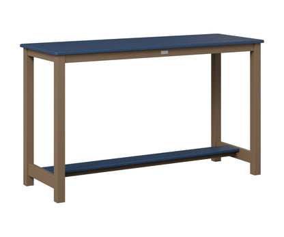 Balcony Table Aluminum Base Counter Height