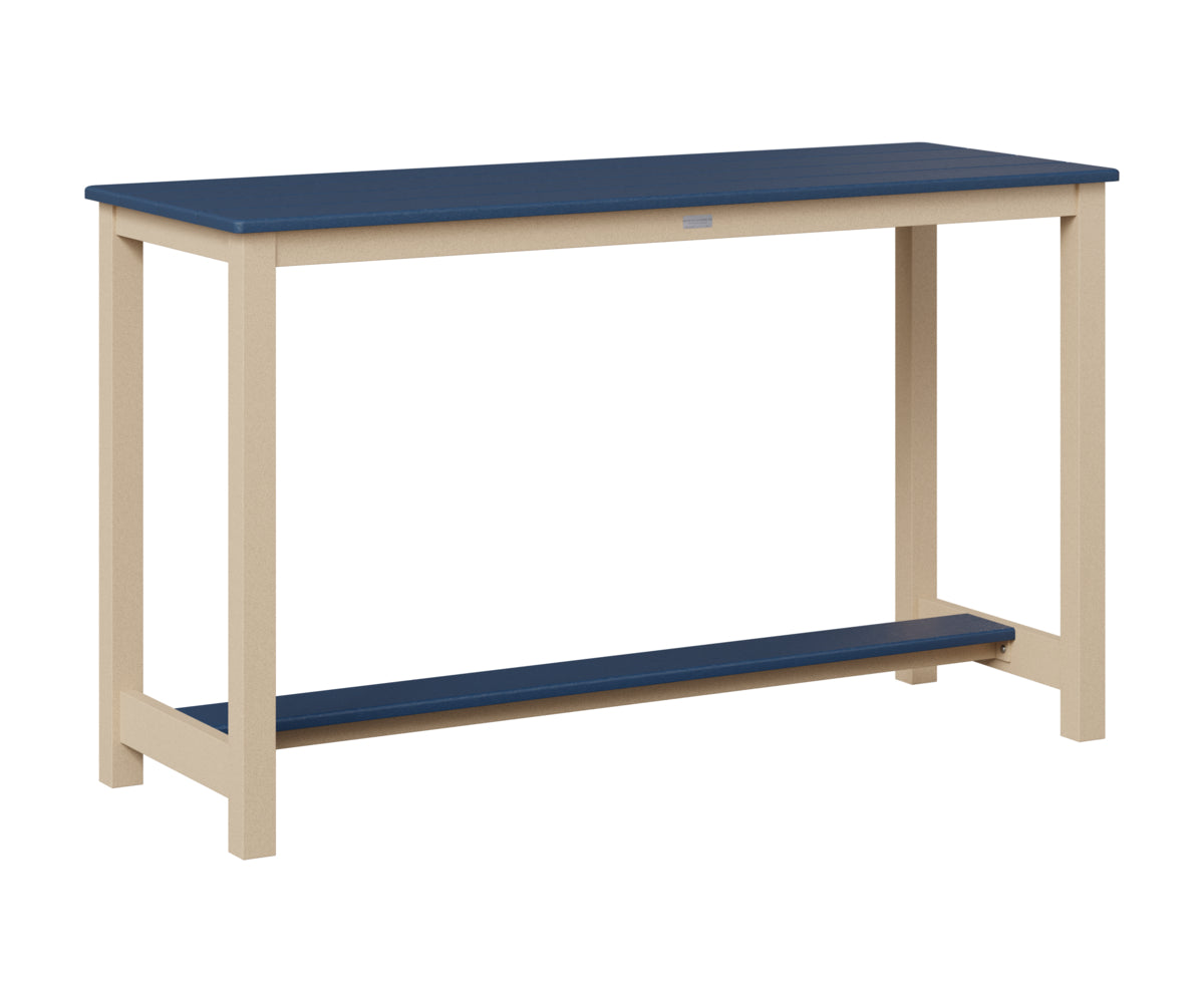 Balcony Table Aluminum Base Counter Height