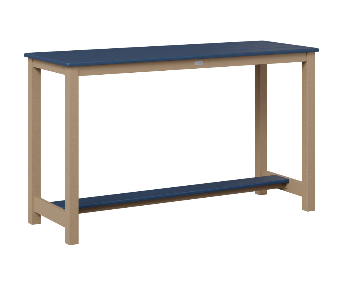 Balcony Table Aluminum Base Counter Height