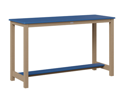 Balcony Table Aluminum Base Counter Height