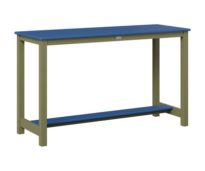 Balcony Table Aluminum Base Counter Height