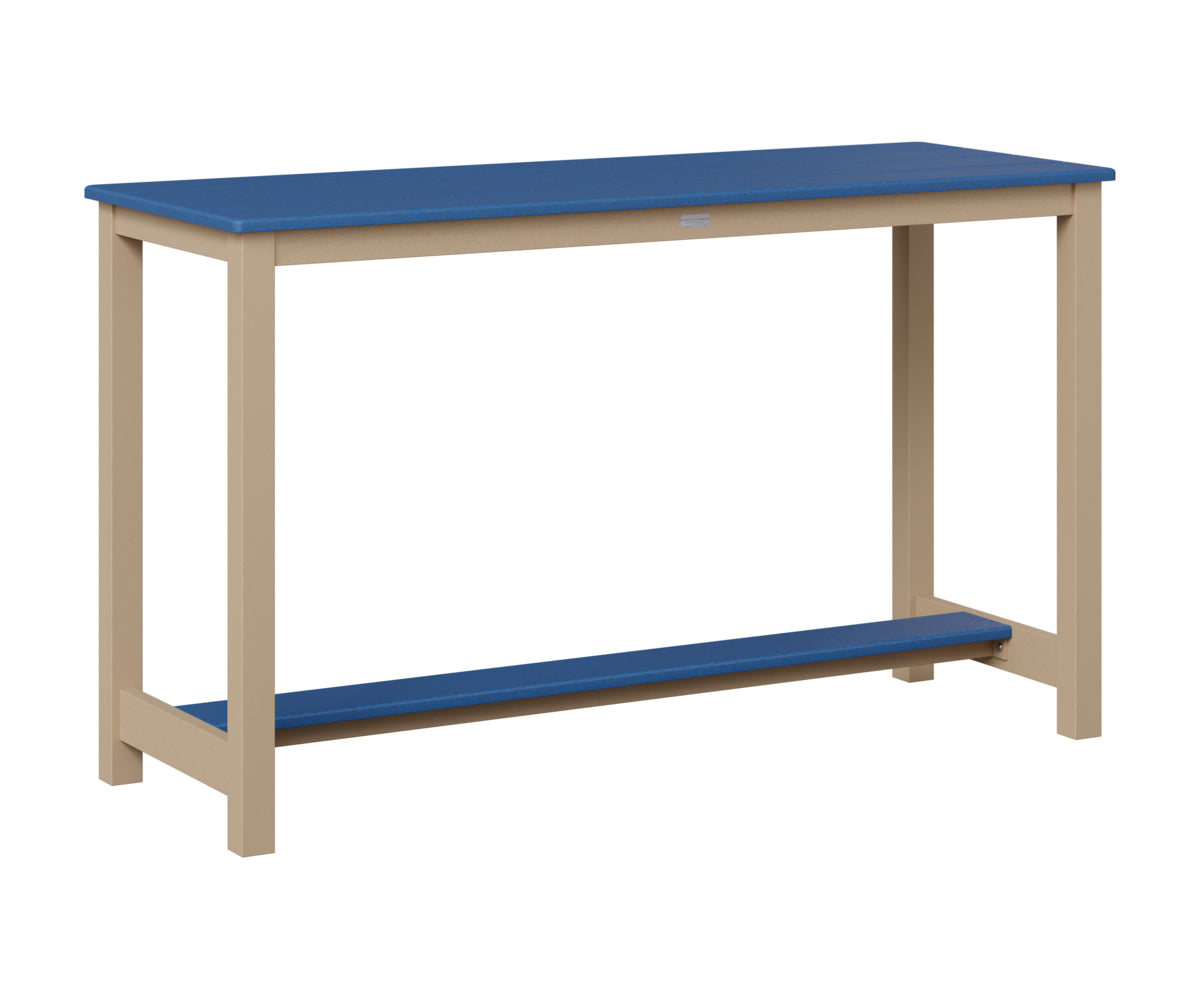 Balcony Table Aluminum Base Counter Height