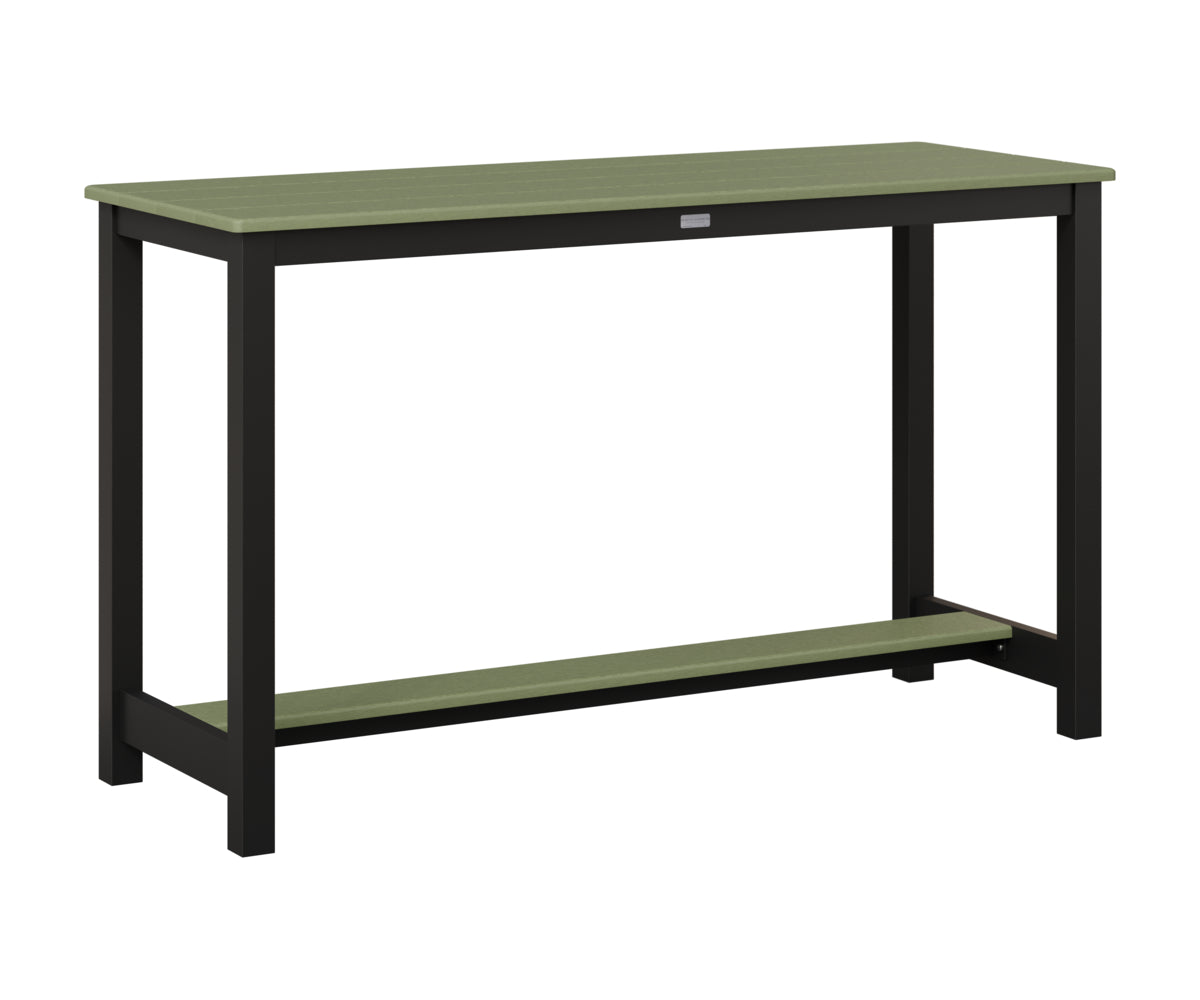 Balcony Table Aluminum Base Counter Height