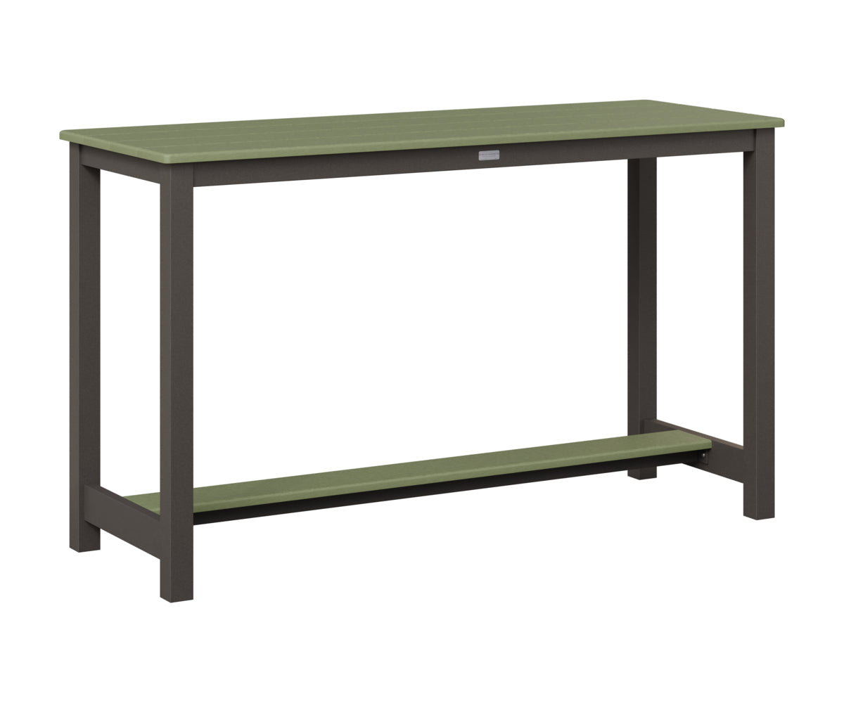 Balcony Table Aluminum Base Counter Height