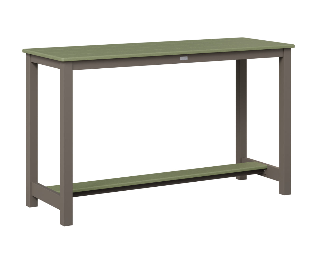 Balcony Table Aluminum Base Counter Height