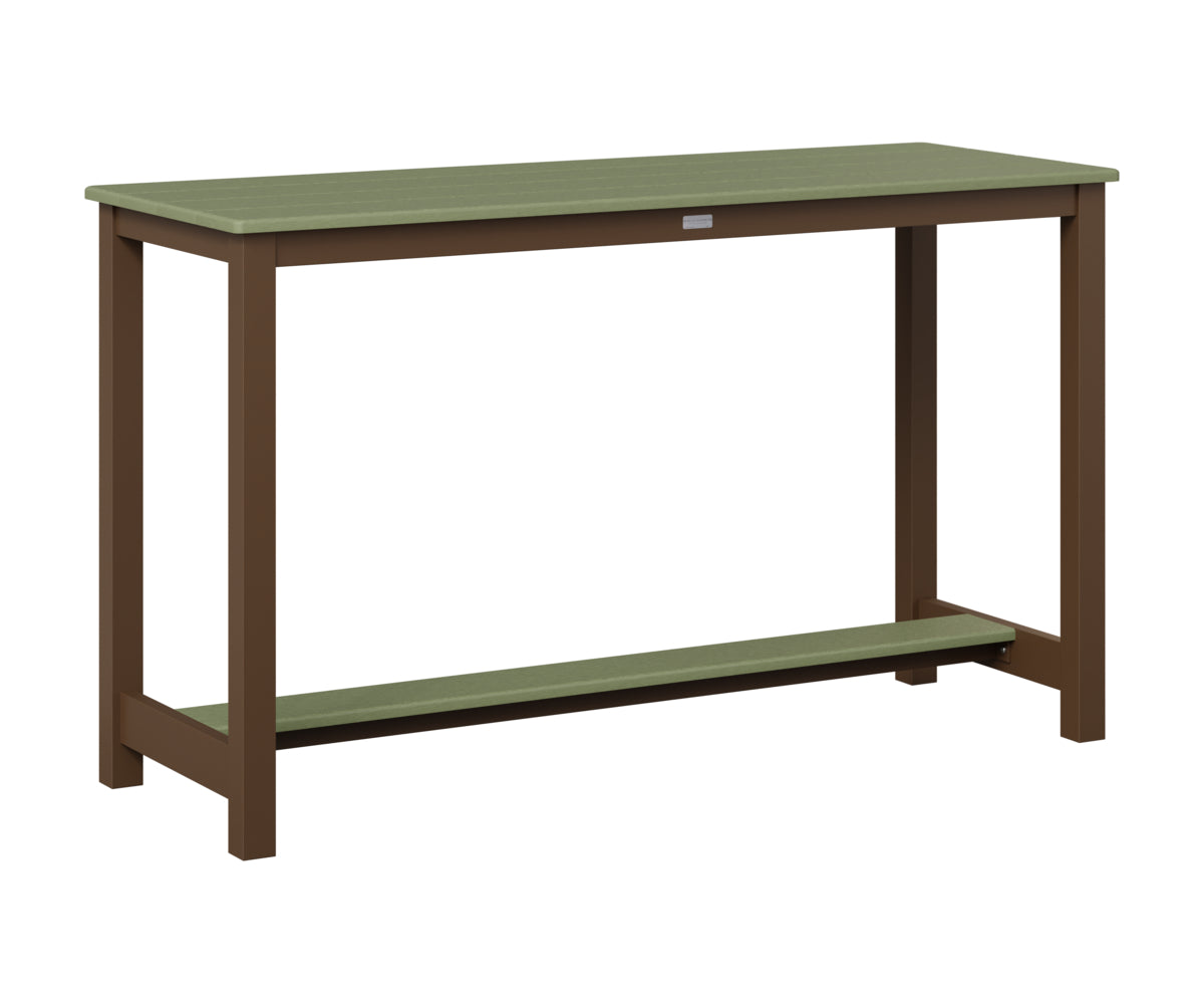 Balcony Table Aluminum Base Counter Height