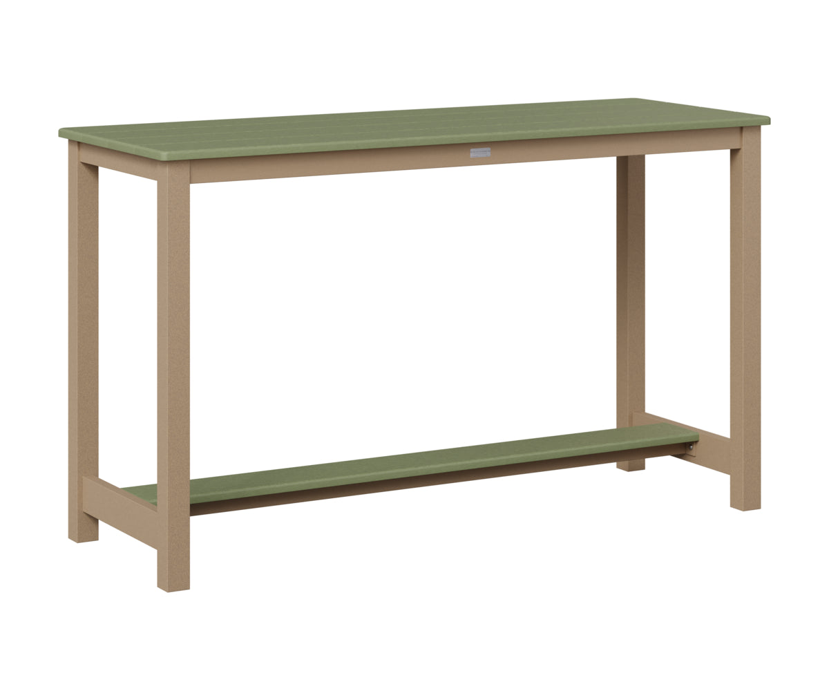 Balcony Table Aluminum Base Counter Height