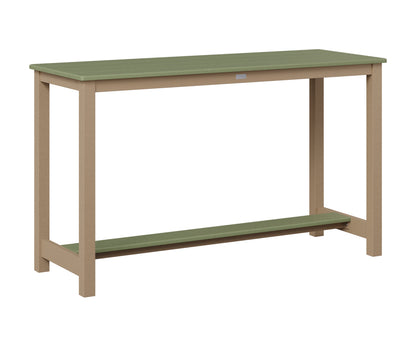 Balcony Table Aluminum Base Counter Height