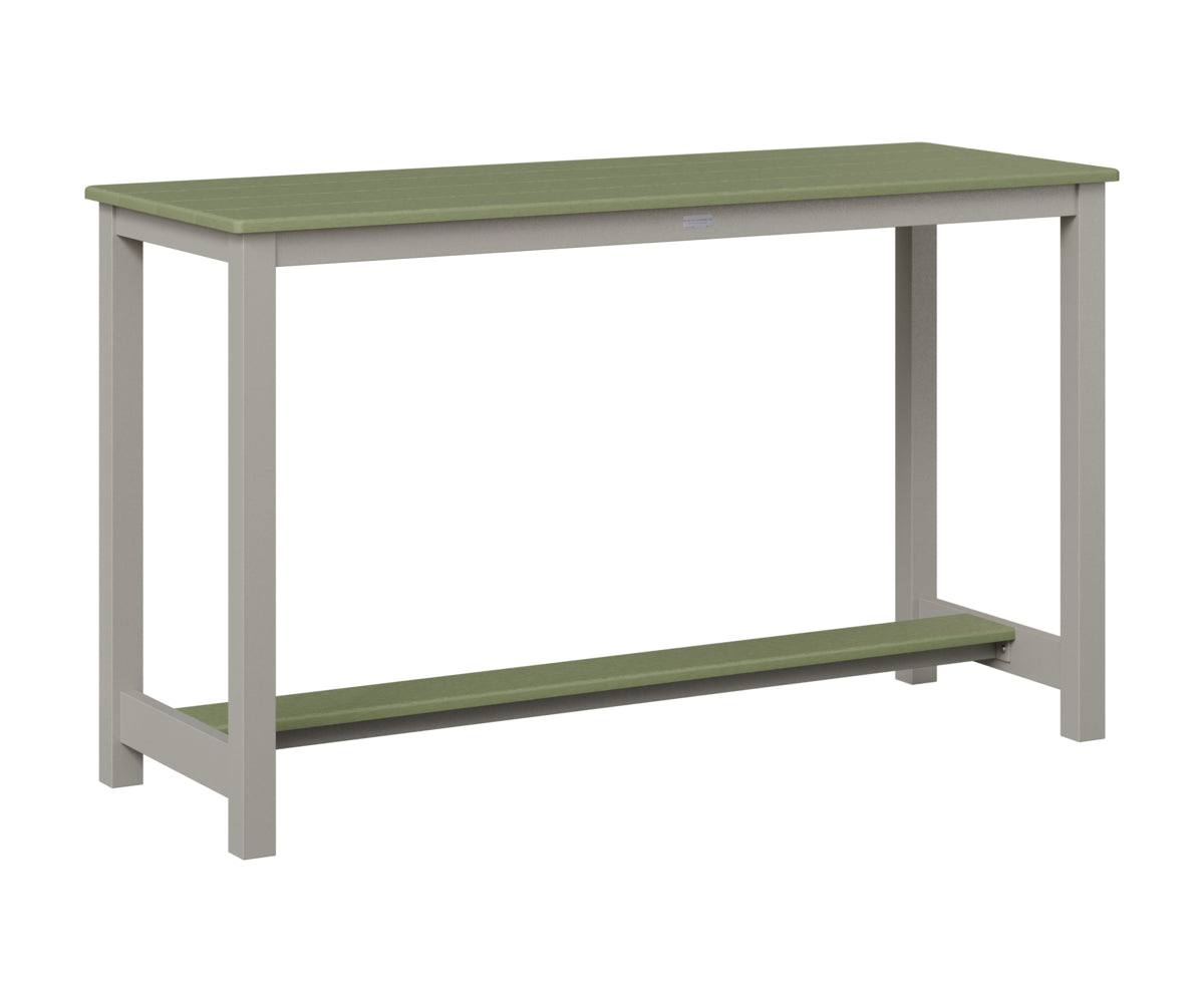Balcony Table Aluminum Base Counter Height