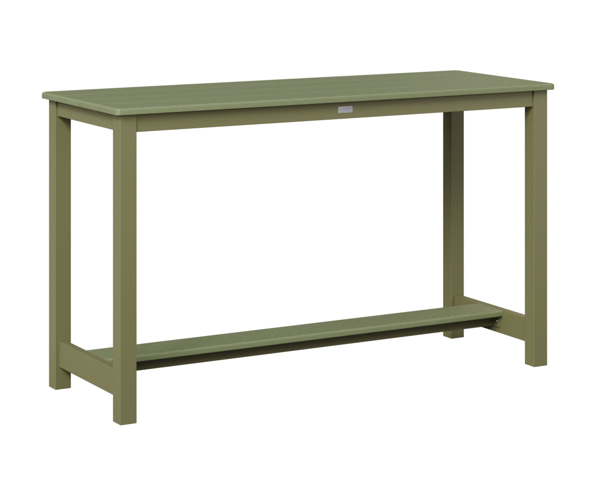 Balcony Table Aluminum Base Counter Height