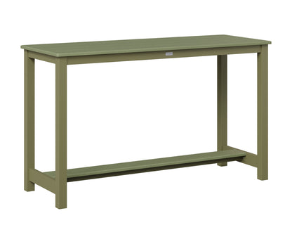 Balcony Table Aluminum Base Counter Height