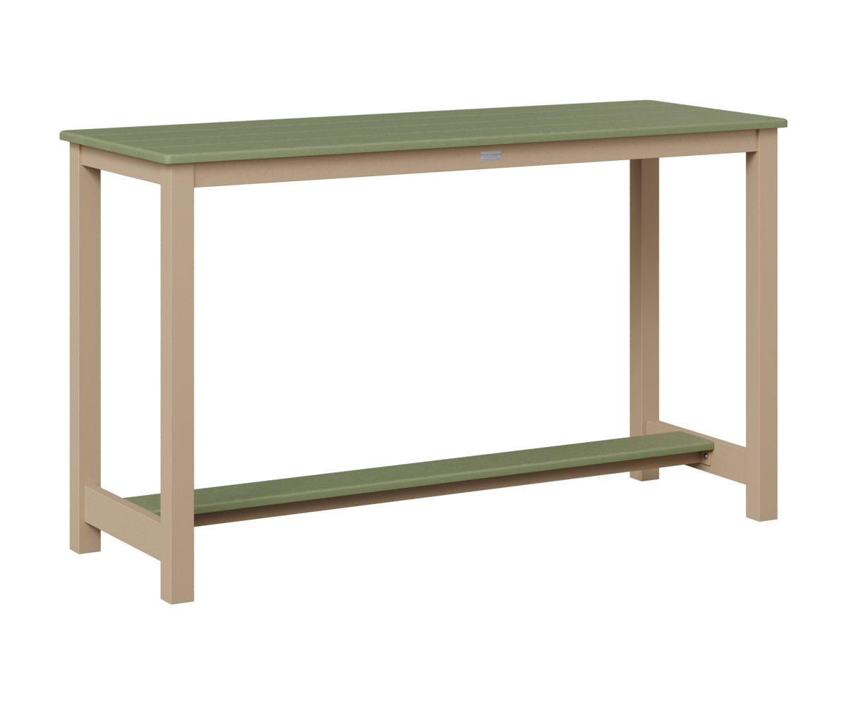 Balcony Table Aluminum Base Counter Height