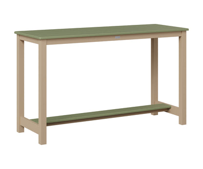 Balcony Table Aluminum Base Counter Height