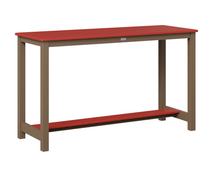 Balcony Table Aluminum Base Counter Height