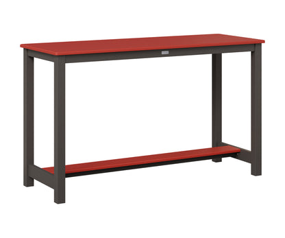 Balcony Table Aluminum Base Counter Height