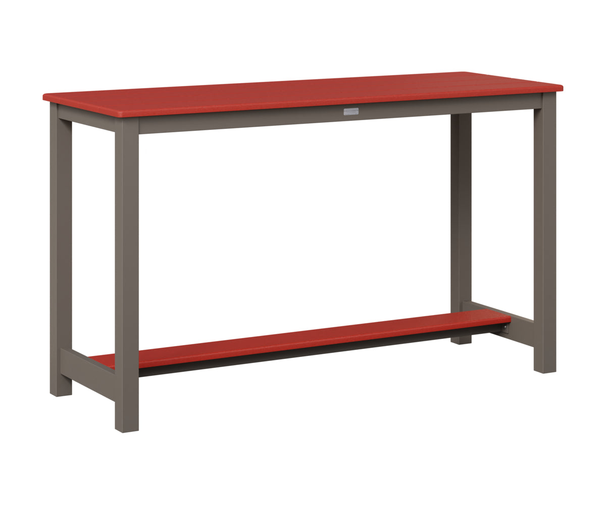 Balcony Table Aluminum Base Counter Height
