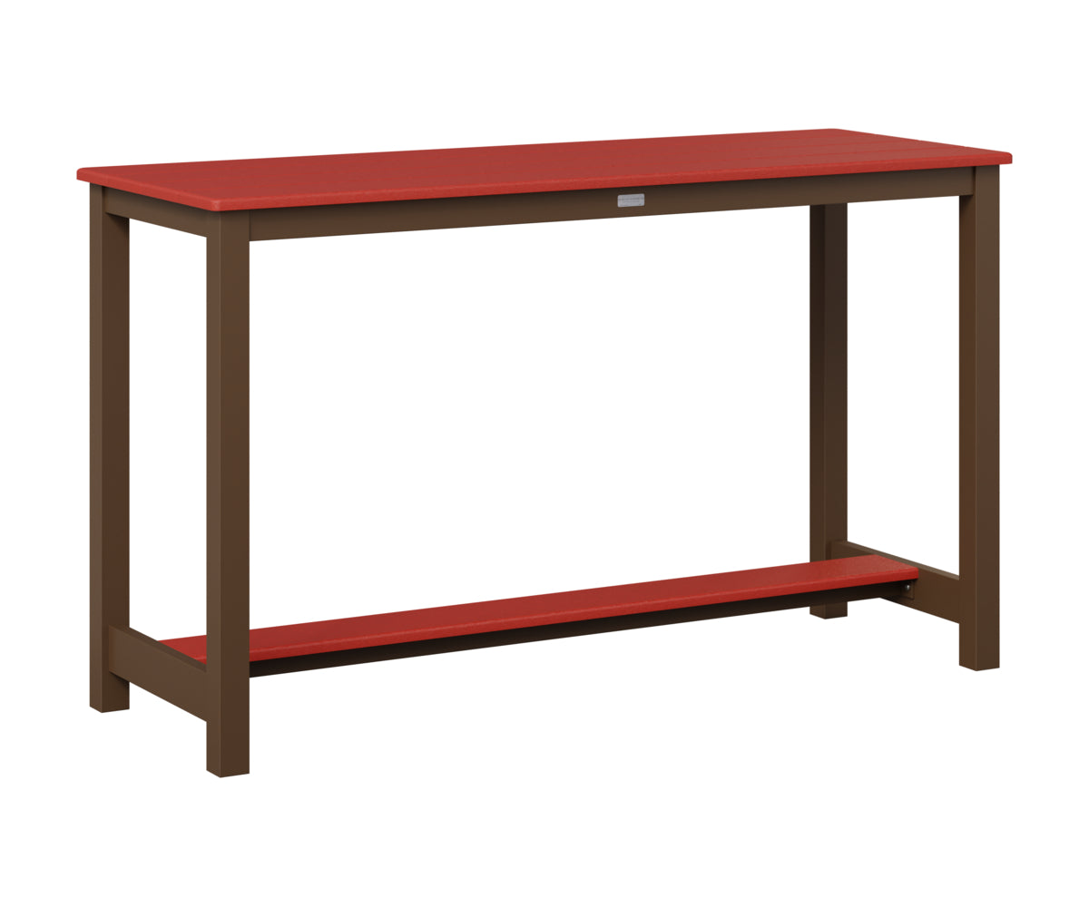Balcony Table Aluminum Base Counter Height