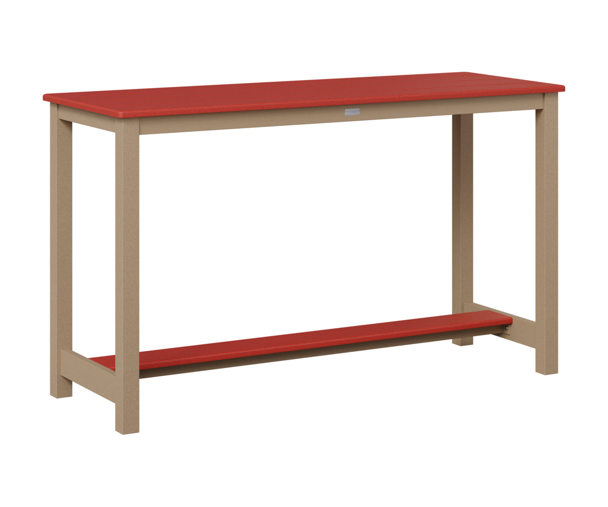 Balcony Table Aluminum Base Counter Height