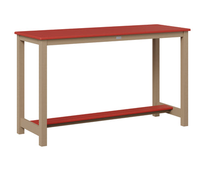 Balcony Table Aluminum Base Counter Height