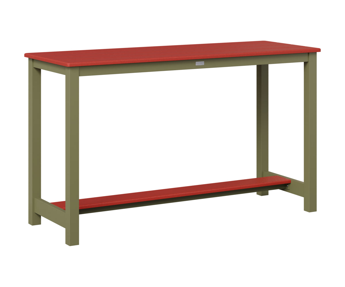 Balcony Table Aluminum Base Counter Height
