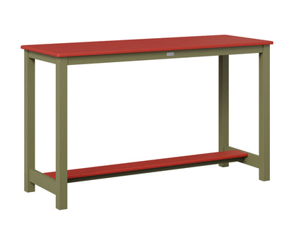 Balcony Table Aluminum Base Counter Height