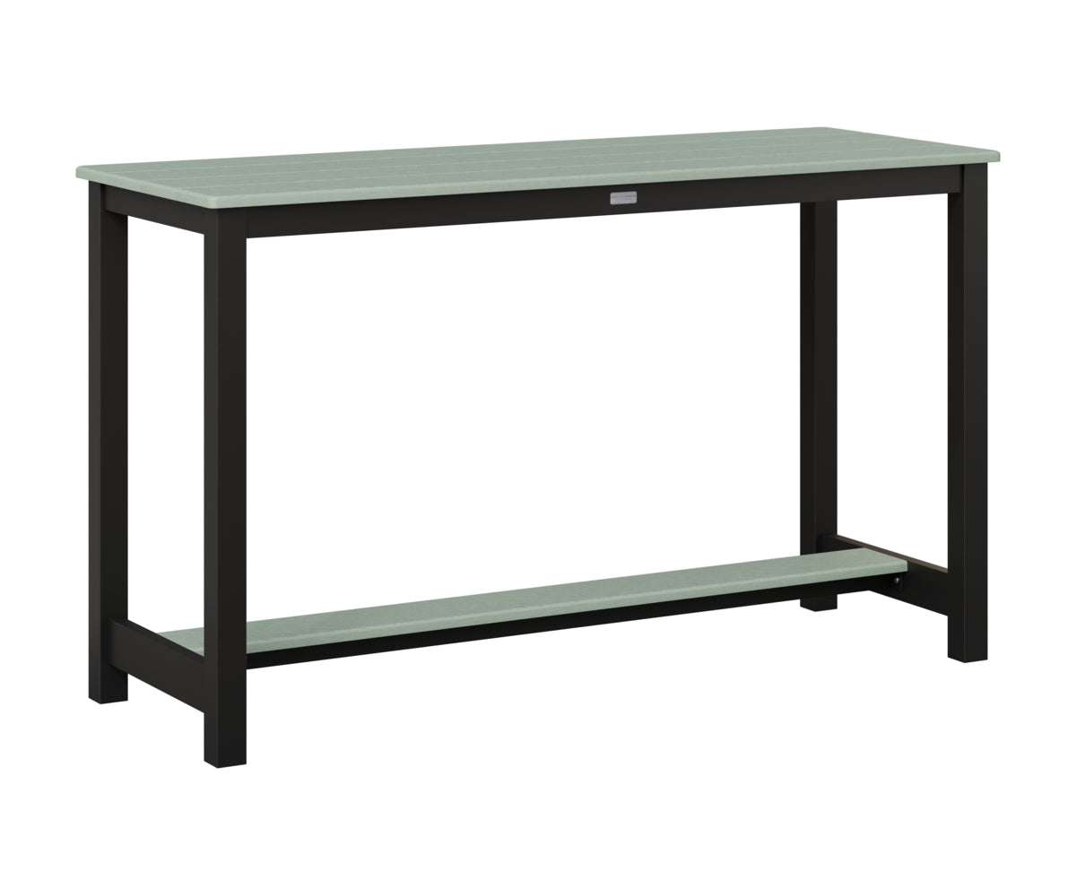 Balcony Table Aluminum Base Counter Height