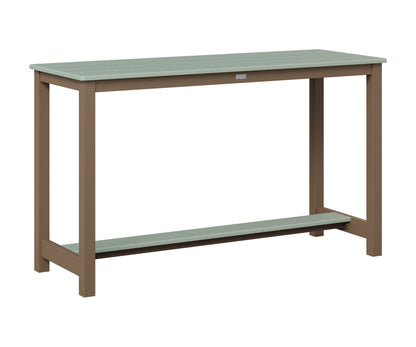 Balcony Table Aluminum Base Counter Height