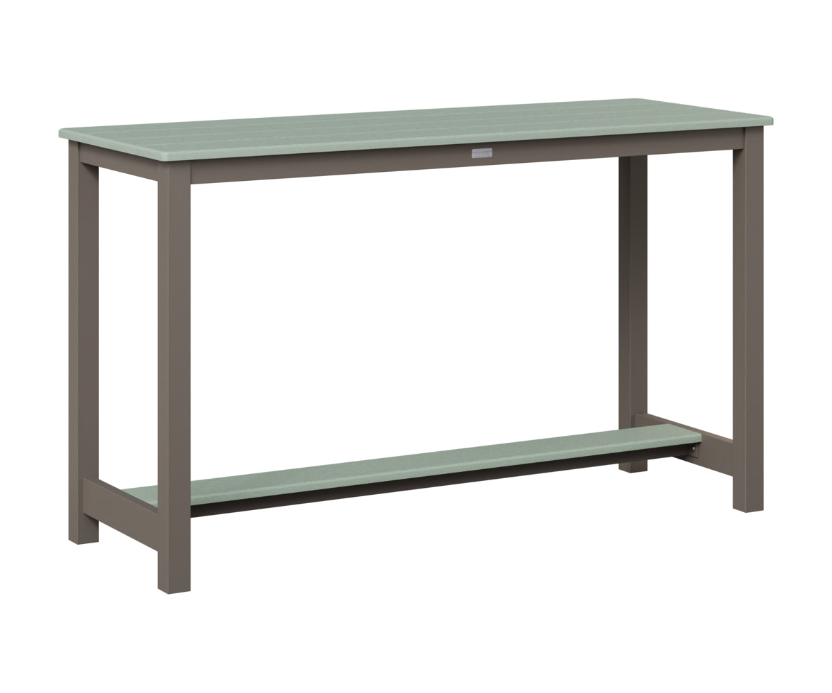 Balcony Table Aluminum Base Counter Height