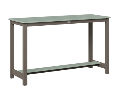 Balcony Table Aluminum Base Counter Height