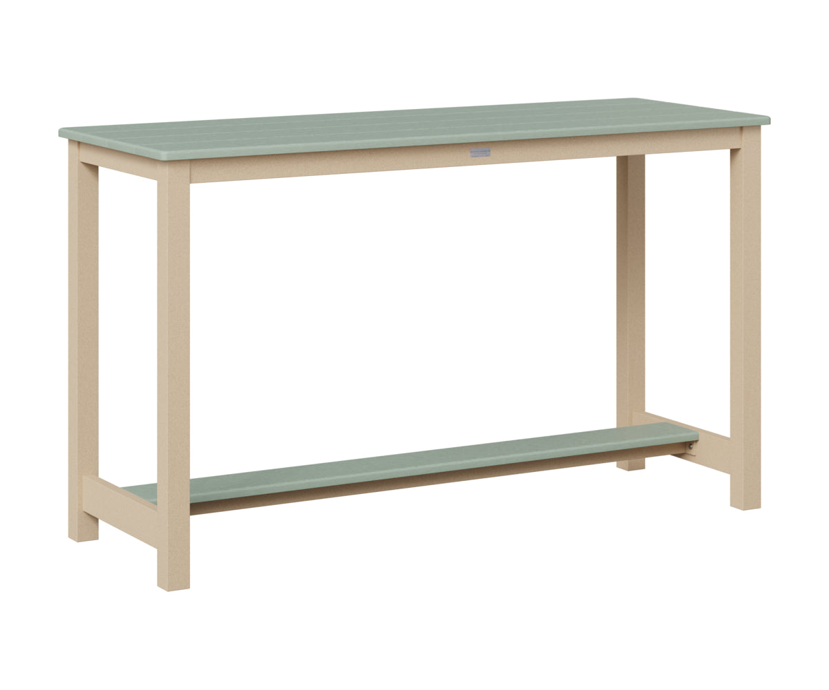 Balcony Table Aluminum Base Counter Height