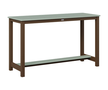 Balcony Table Aluminum Base Counter Height