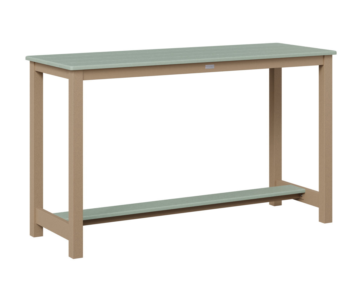 Balcony Table Aluminum Base Counter Height