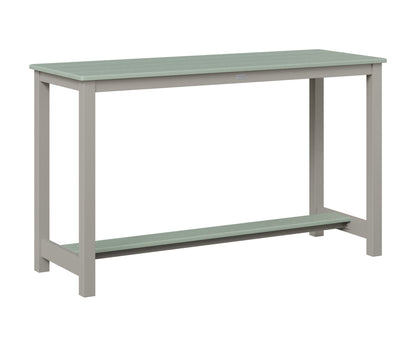 Balcony Table Aluminum Base Counter Height