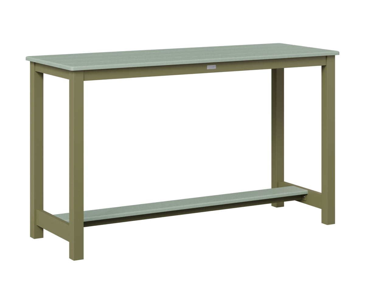 Balcony Table Aluminum Base Counter Height